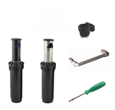 Falcon 6504 Getrieberegner Zubehör Rain-Bird; PC; FC; SS-PC; SS-FC; Rotortool; Düsen; PVC-Regnergelenkanschlüsse